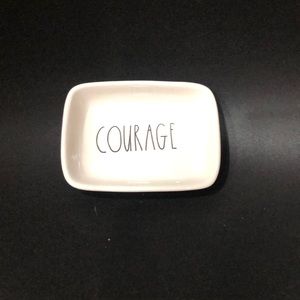 Rae Dunn “COURAGE” Soap Dish